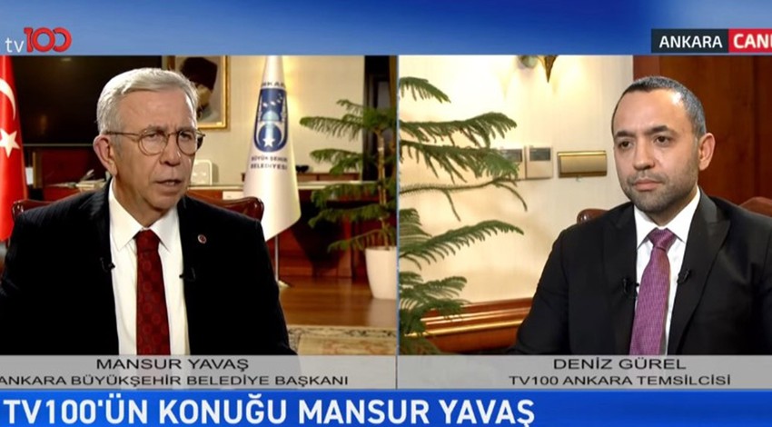 Mansur Yavaş, cumhurbaşkanlığı adaylığı için ne dedi? tv100’ün konuğu Mansur Yavaş oldu