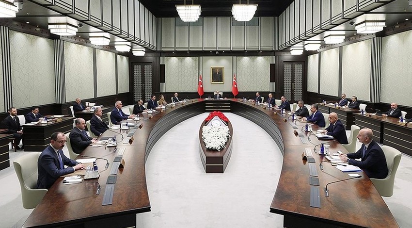 SON DAKİKA: Cumhurbaşkanlığı Kabinesi Beştepe'de toplandı