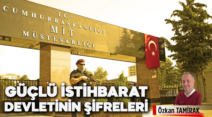 Güçlü istihbarat devletinin şifreleri