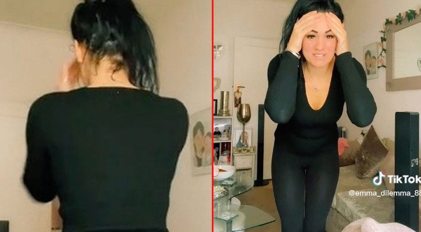 Anne, çocuklarını okula götürdüğü kıyafete eve gelip baktığında kendisini yerin dibine sokan detayı fark etti