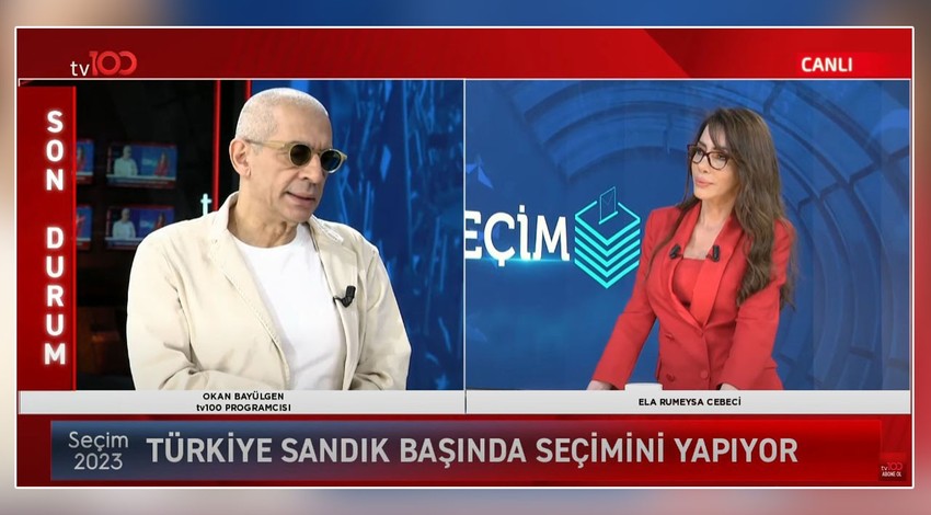 Türkiye sandık başında seçimini yapıyor! Okan Bayülgen, "Annem az görüyor, nasıl oy kullanacak?" dedi, detayları tv100 muhabiri Sertaç Murat Koç açıkladı