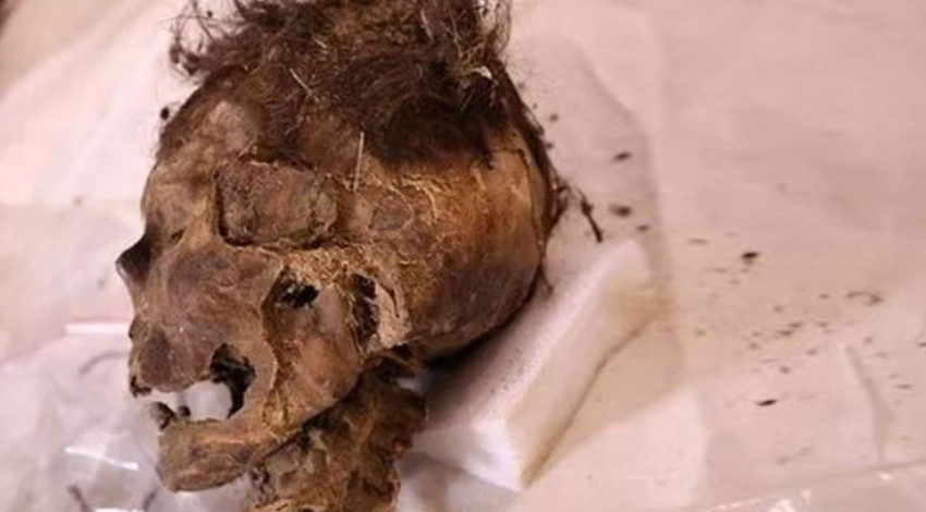 Altay Dağları'nın derinliklerinde bir Moğol mağarasında mumyalanmış kadının ayağından çıkarılan ayakkabıları gören arkeologlar acil toplantı kararı aldı