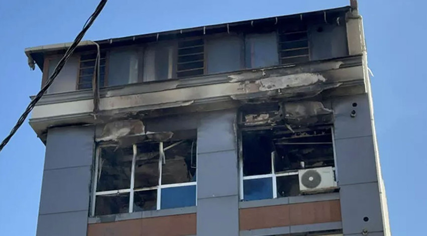 Ataşehir'de yangın! 2 kişi dumandan etkiledi