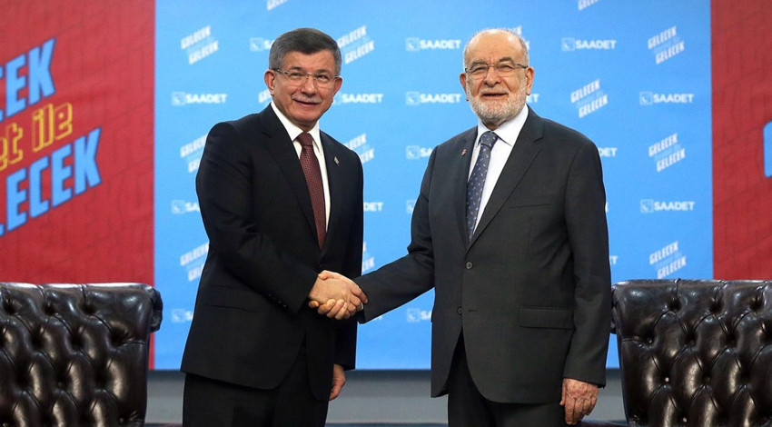 Saadet Partisi ve Gelecek Partisi anlaşmaya vardı! Ahmet Davutoğlu ile Temel Karamollaoğlu ortak açıklama yapacak