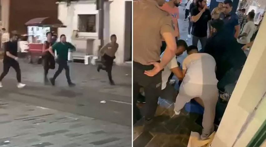 Taksim'de torpil paniği! Çevredekiler büyük korku yaşadı