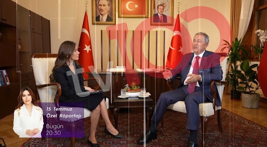 Hulusi Akar 15 Temmuz hain darbe girişimi öncesi ve sonrasını ayrıntılarıyla ilk kez tv100'de anlattı! Akar tv100'de Kübra Par'ın tüm sorularını yanıtladı