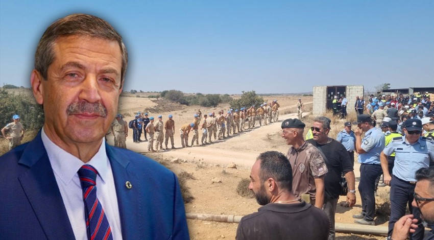 Kuzey Kıbrıs ve BM arasında gerginlik! KKTC Dışişleri Bakanı Tahsin Ertuğruloğlu: Kararlılığımızdan geri adım atmayacağız