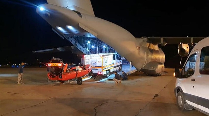 Türkiye'den Libya'ya destek: İlk uçak Ankara'dan hareket etti
