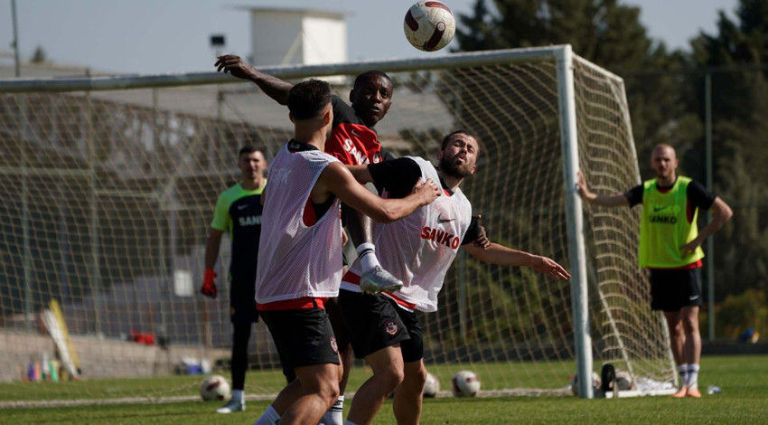 Gaziantep FK, Samsunspor maçı hazırlıklarını sürdürdü