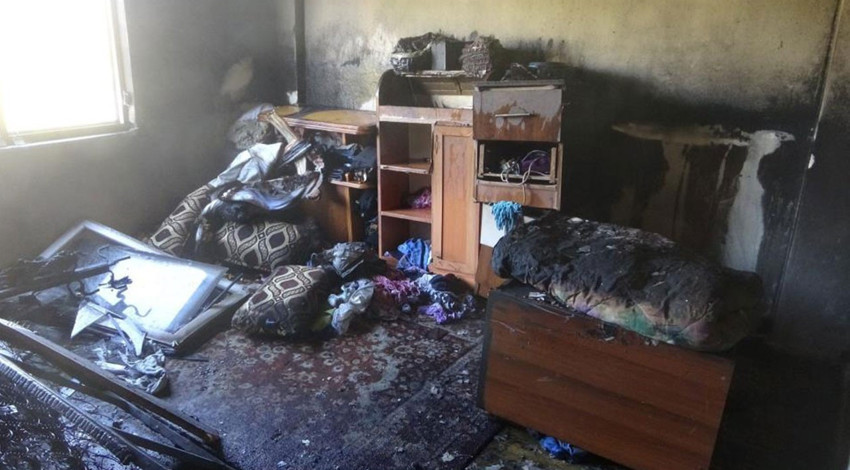 Bafra’da yangın paniği