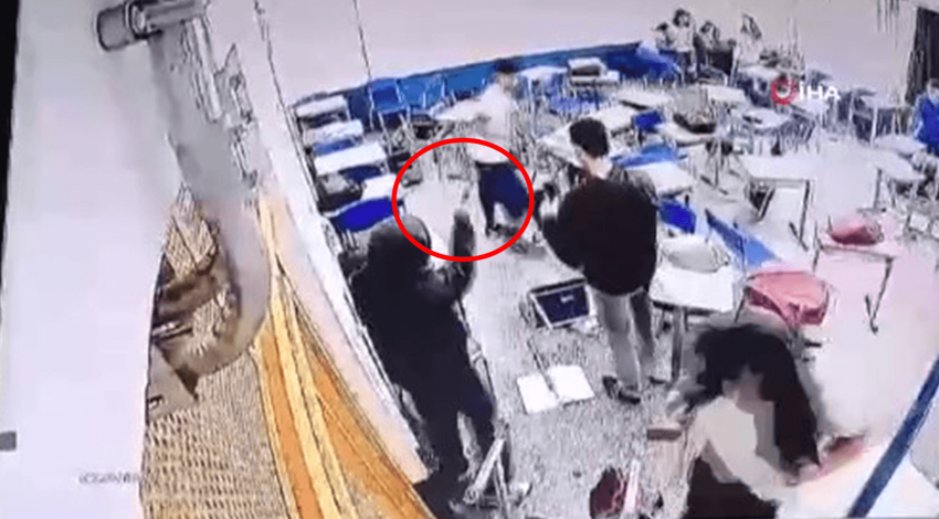 15 yaşındaki kız okulda dehşet saçtı! Okula düzenlenen silahlı saldırıda 1 öğrenci ölürken 3’ü de yaralandı! Dehşet anları kamerada