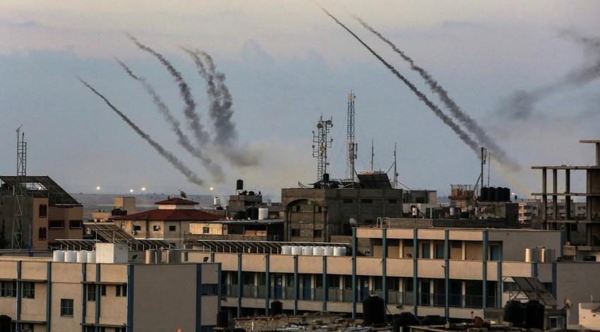 Hamas'tan İsrail'e roket saldırısı