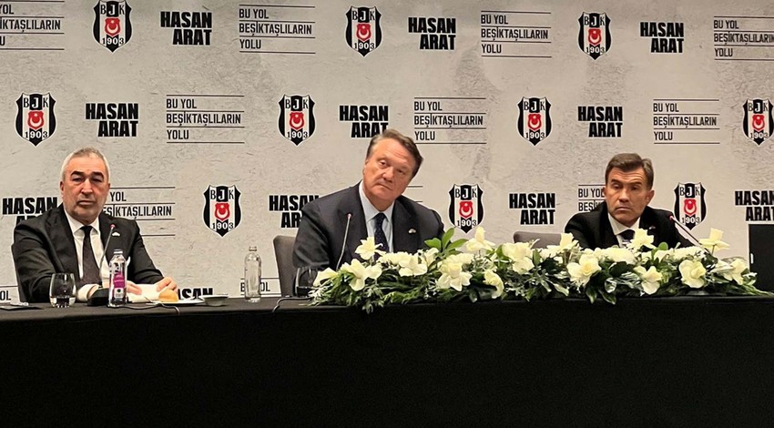 Hasan Arat, futbol şubesini yönetecek isimleri açıkladı! “Beşiktaş’ı iyi bir gelecek bekliyor, Türkiye’nin en iyi futbol modelini kuracağız”