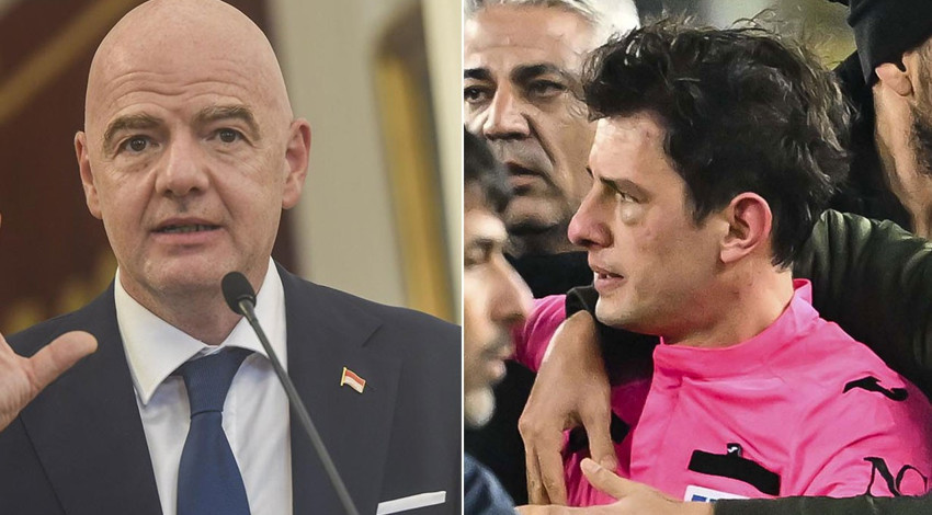 FIFA Başkanı Gianni Infantino, Halil Umut Meler’e sahip çıktı