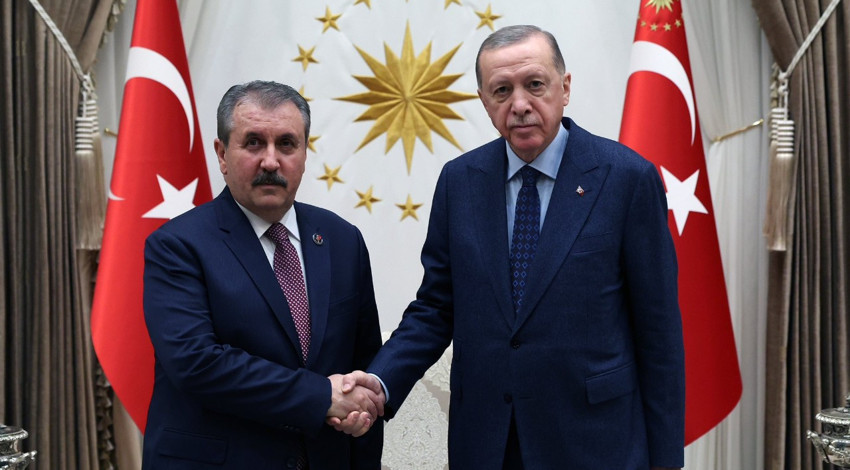 Cumhurbaşkanı Erdoğan, Mustafa Destici ile görüştü