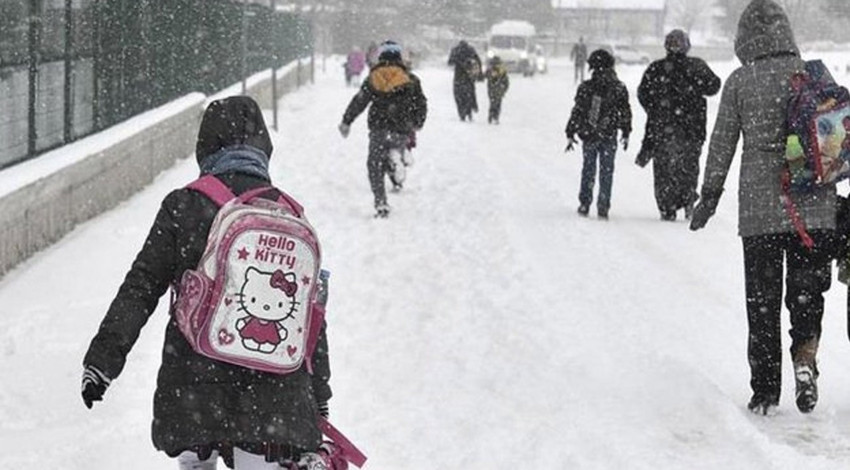 Ağrı ve Van'da eğitime ara verildi!