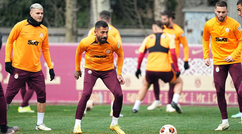 Galatasaray’da Avrupa mesaisi! Sparta Prag maçının hazırlıkları sürdürdü