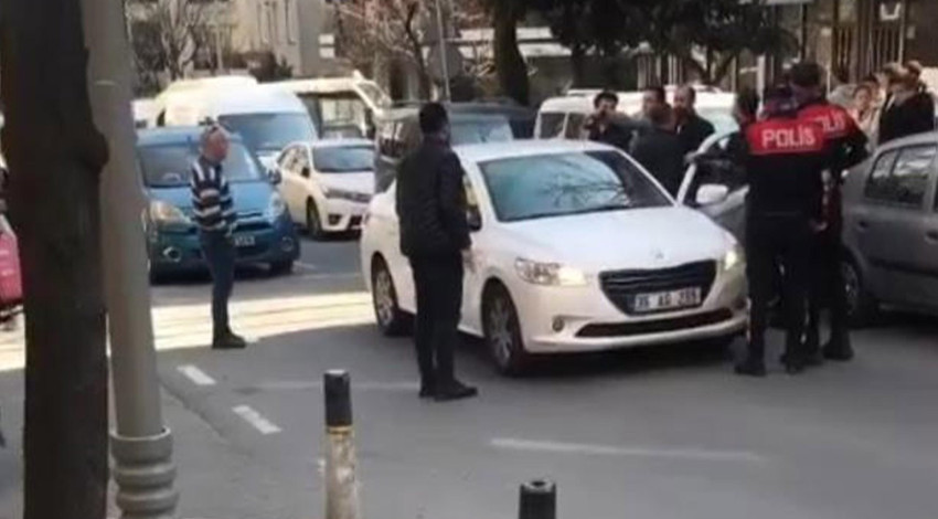 Yol verme tartışmasında kan aktı: Polis sürücüyü bacağından vurdu