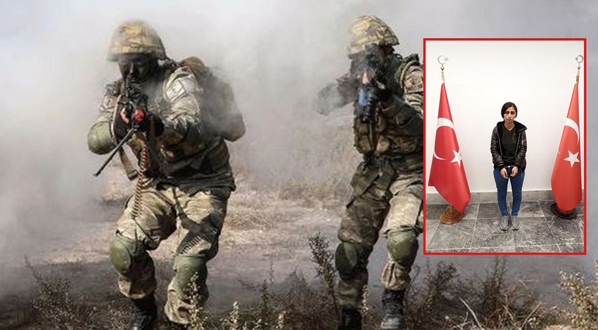 MİT'ten bir nokta operasyonu daha! Terörist İpek Demir Suriye'de yakalandı!