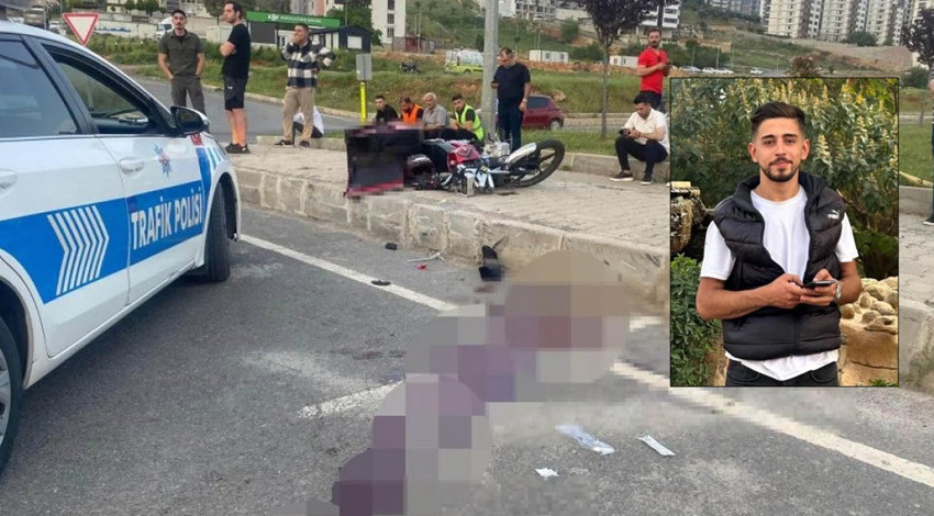 Kahramanmaraş'ta feci kaza: Otomobille çarpışan motosiklet sürücüsü hayatını kaybetti