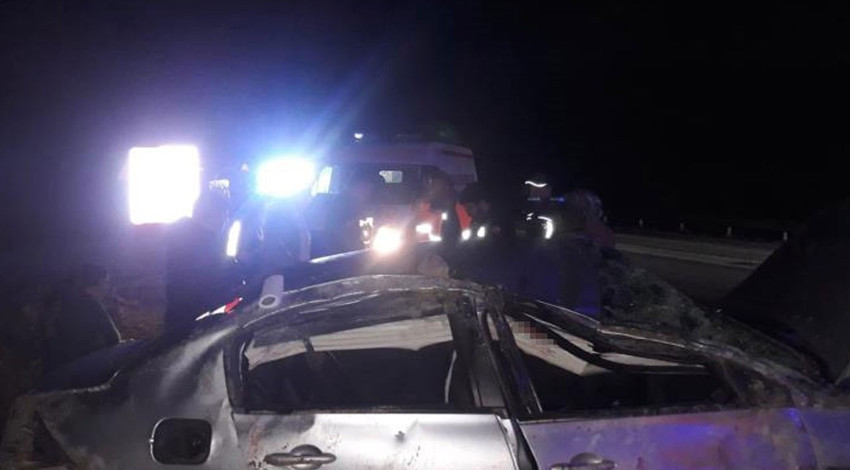 Burdur'da feci kaza: 5 kişi yaralandı
