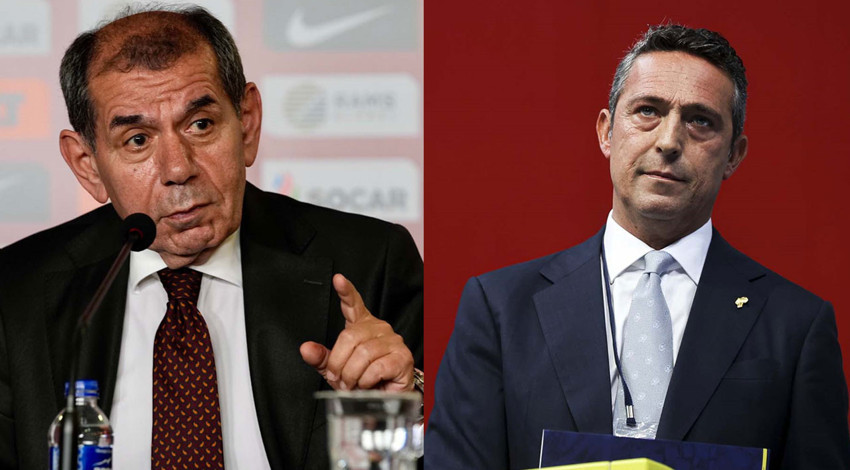 Galatasaray Başkanı Dursun Özbek’ten şampiyonluk açıklaması! Ali Koç için de sert sözler