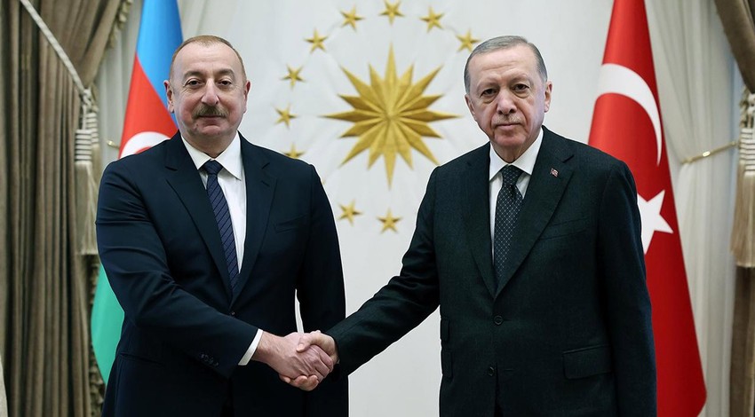 Cumhurbaşkanı Erdoğan Aliyev ile bayramlaştı