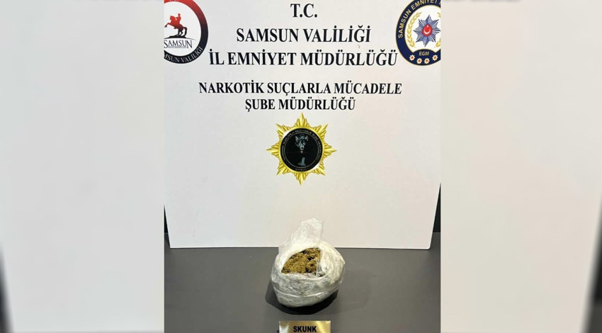 Samsun'da yapılan uyuşturucu operasyonunda 6 kişi gözaltına alındı!