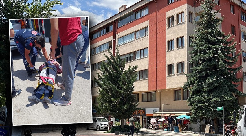 Bolu’da feci kaza! 72 yaşındaki Hasan Doğru 5'inci katın balkonundan düştü! Düşerken elektrik tellerine çarpan yaşlı adamın durumu ağır!