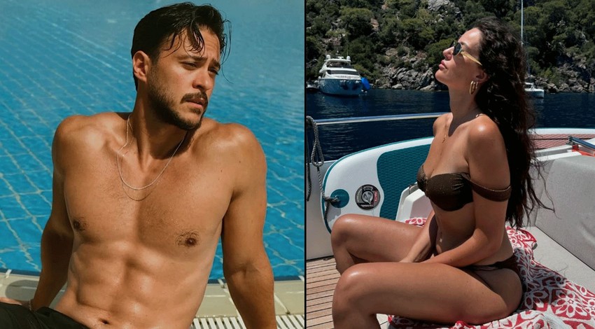 Pelin Akil ve Anıl Altan çiftinden mutlu tatil kareleri! Lüks teknenin tadını çıkardılar, paylaşmalara doyamadılar