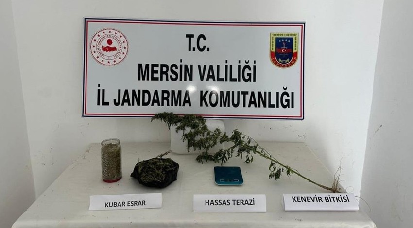 Mersin'de uyuşturucu operasyonu: 3 gözaltı, çok miktarda uyuşturucu yakalandı