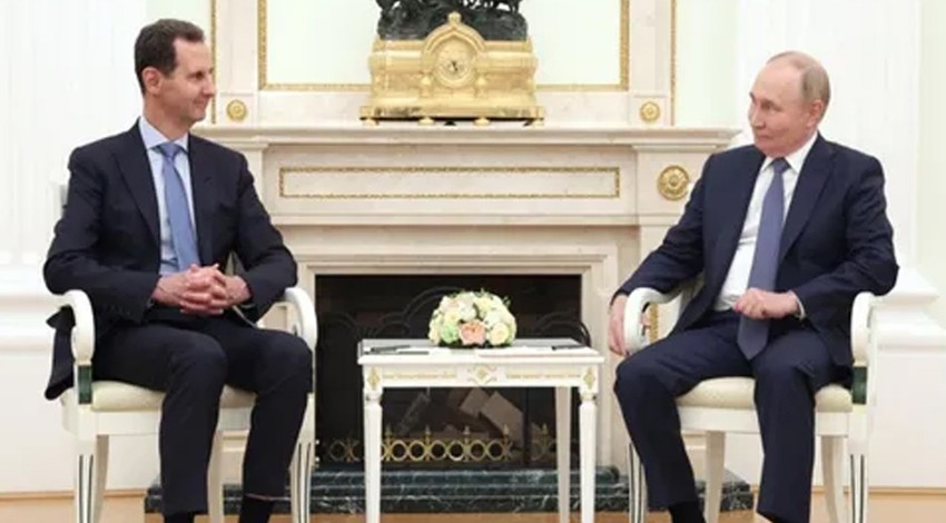 Putin ve Esad görüştü: Gündemde iki ülkenin ticari ve siyasi ilişkileri vardı