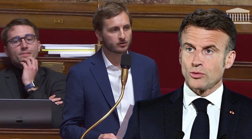 Macron "Savaş" dedi! Fransız vekillerden tepki gecikmedi! "Bizi utandırmaktan vazgeçin"