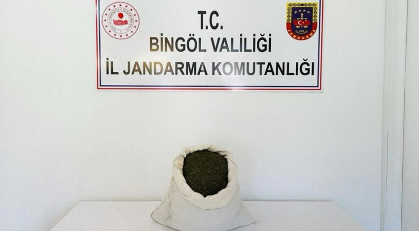 Bingöl’de uyuşturucu operasyonu: 7 kilo ele geçirildi