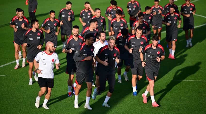 A Milli Takım, Galler maçının hazırlıklarına başladı