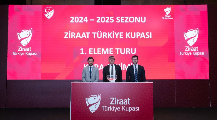 Kuralar çekildi! Ziraat Türkiye Kupası’nda 1.Tur eşleşmeleri belli oldu