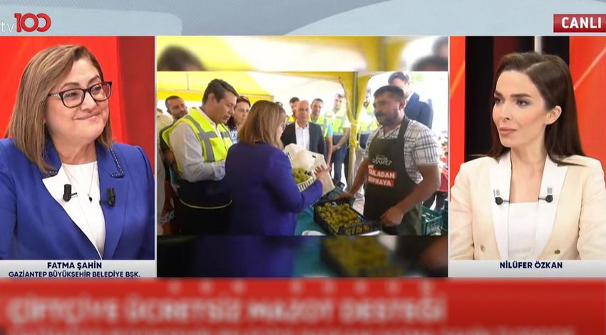 Gaziantep Büyükşehir Belediye Başkanı Fatma Şahin tv100'deydi! İşte tüm detayları ile GastroAntep Kültür Yolu Festivali!