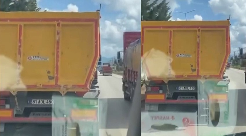 Düzce'de akıllara durgunluk veren olay! Ambulansa yol vermeyen kamyona şaka gibi ceza!