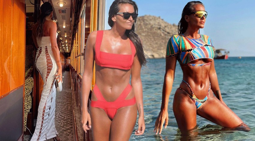 Moda ikonu Eda Taşpınar'dan cesur pozlar! Vücut hatlarını gözler önüne serdi! "Soyundu"