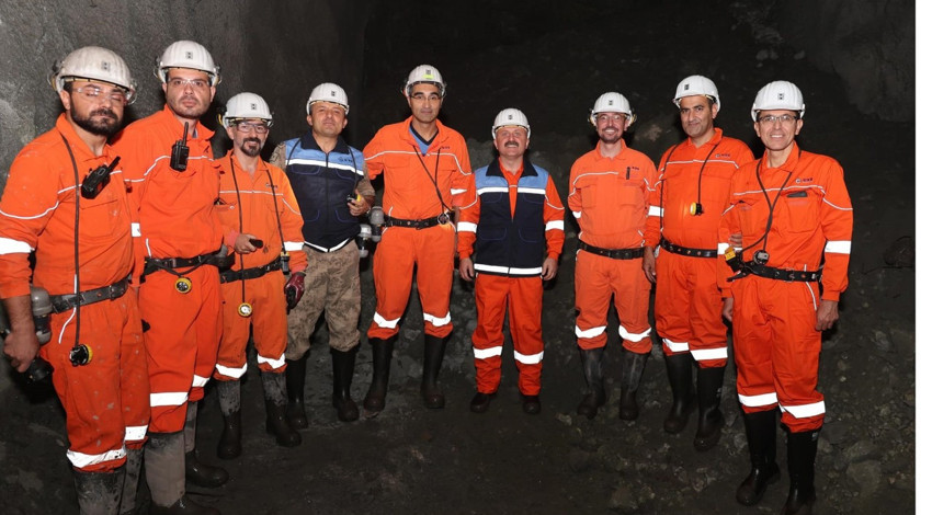 Adıyaman Valisi, maden ocağında incelemelerde bulundu