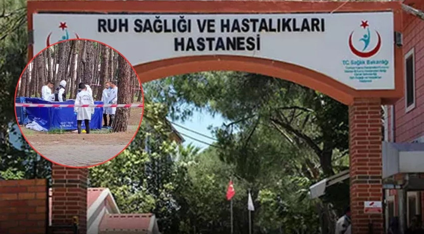 Bakırköy Ruh ve Sinir Hastalıkları Hastanesi bahçesinde feci olay: Karısını öldürdükten sonra intihar etti