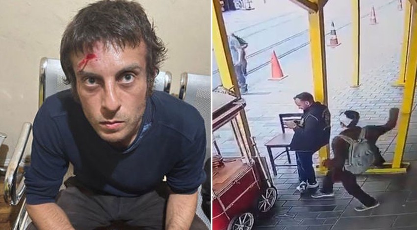 Beyoğlu'nda polisi bıçaklayan saldırganla ilgili yeni gelişme