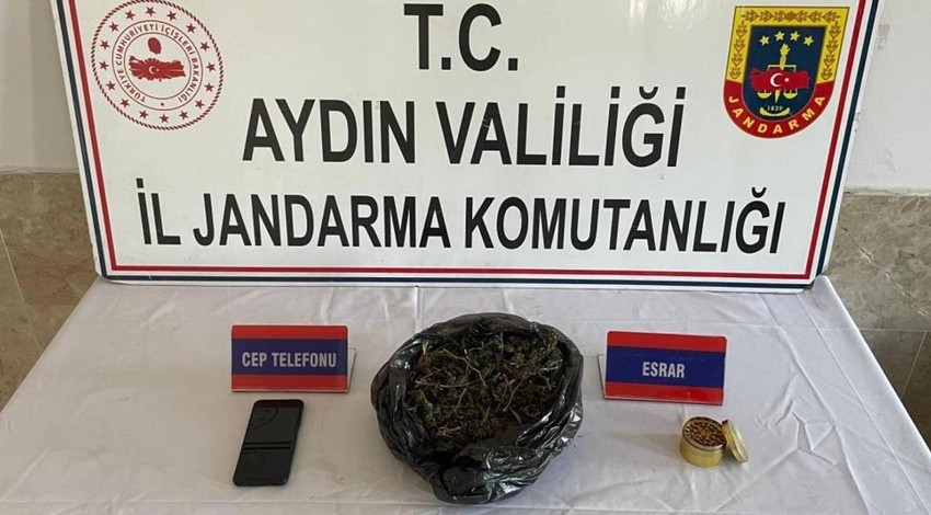 Aydın'da uyuşturucu operasyonu: 1 gözaltı