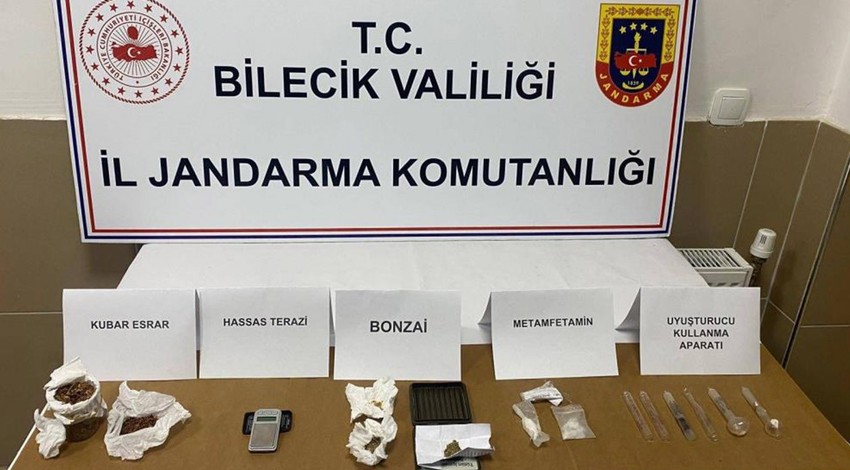 Bilecik'te uyuşturucu operasyonu! 5 kişi gözaltına alındı!