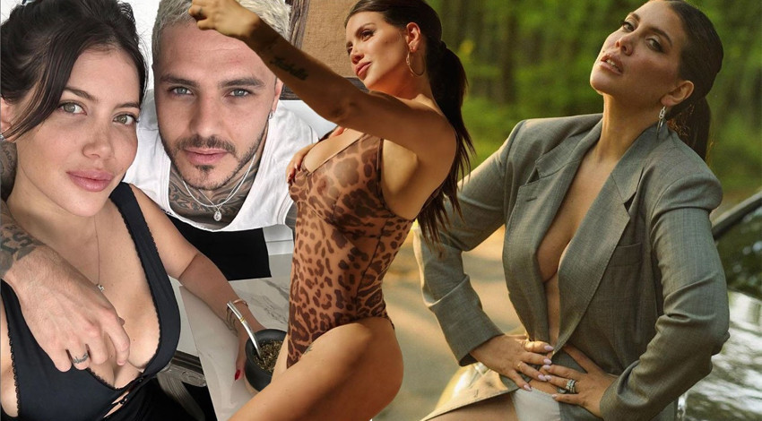 Ünlü rapçi ile yakınlaştığı görüntüler ortaya çıkmıştı! Wanda Nara'dan Mauro Icardi'yi kızdıracak ikinci hamle geldi!
