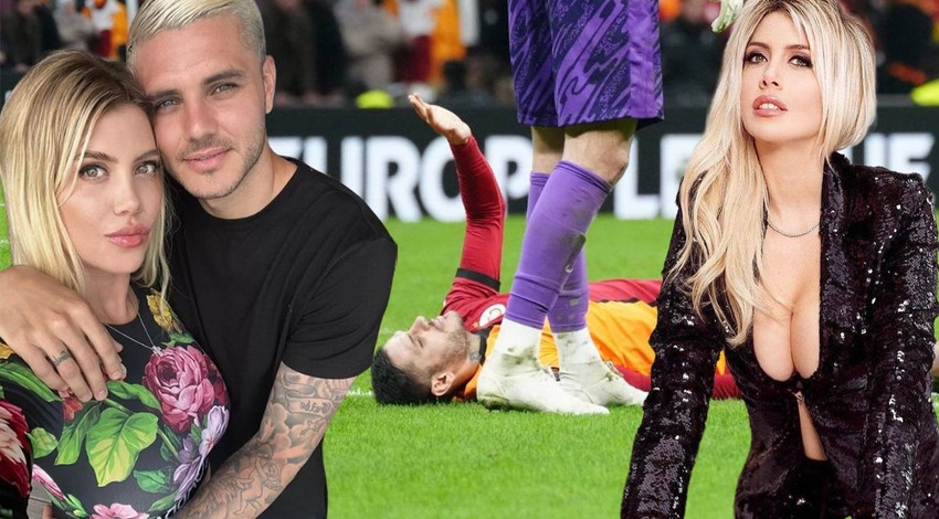 Çapraz bağları kopmuştu! Wanda Nara, Galatasaray'ın yıldızı Icardi'ye attığı mesajı yayınladı