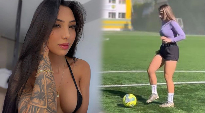 Türk hakem Elif Karaarslan'a rakip Kolombiya'dan çıktı! Instagram'da paylaştığı pozlar ortalığı salladı