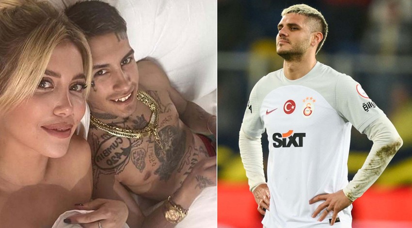 Icardi'den ayrılan Wanda Nara ile aşk yaşamaya başlamıştı! L-Gante’den Galatasaraylıları çıldırtan Fenerbahçe paylaşımı!