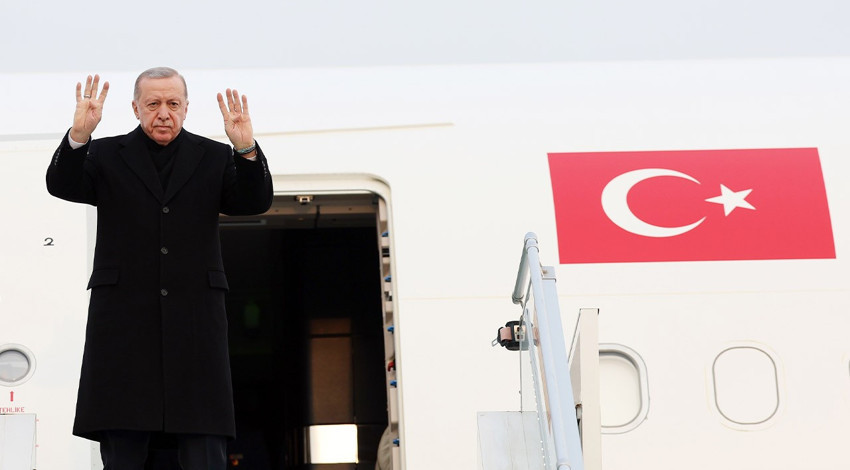 Cumhurbaşkanı Recep Tayyip Erdoğan Suudi Arabistan'a hareket etti!