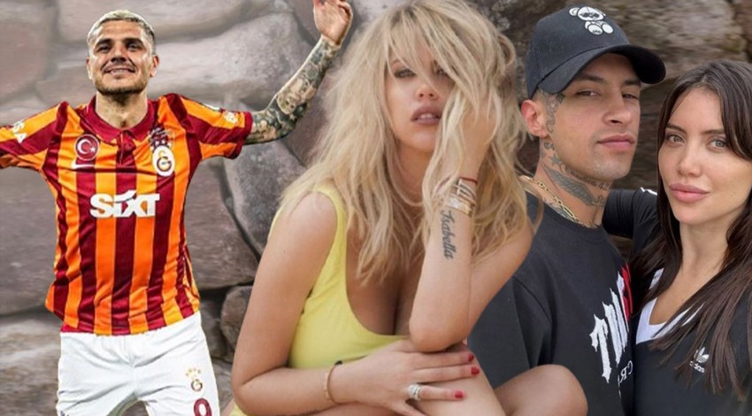 Icardi'nin karısı Wanda Nara ile öpüşme görüntüleri ortaya çıkmıştı! Galatasaray taraftarından L-Gante'ye ağır darbe